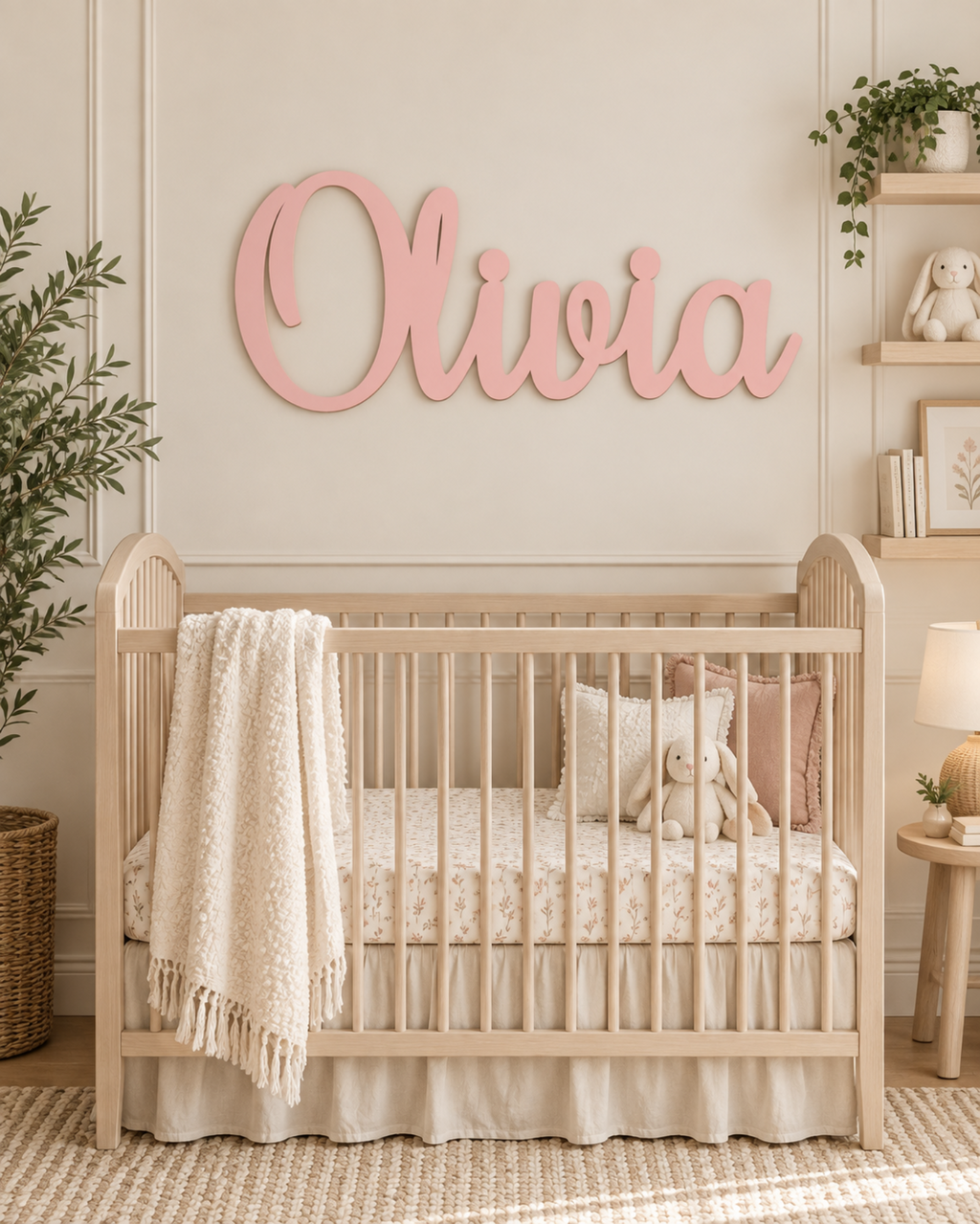 Wooden Name Sign