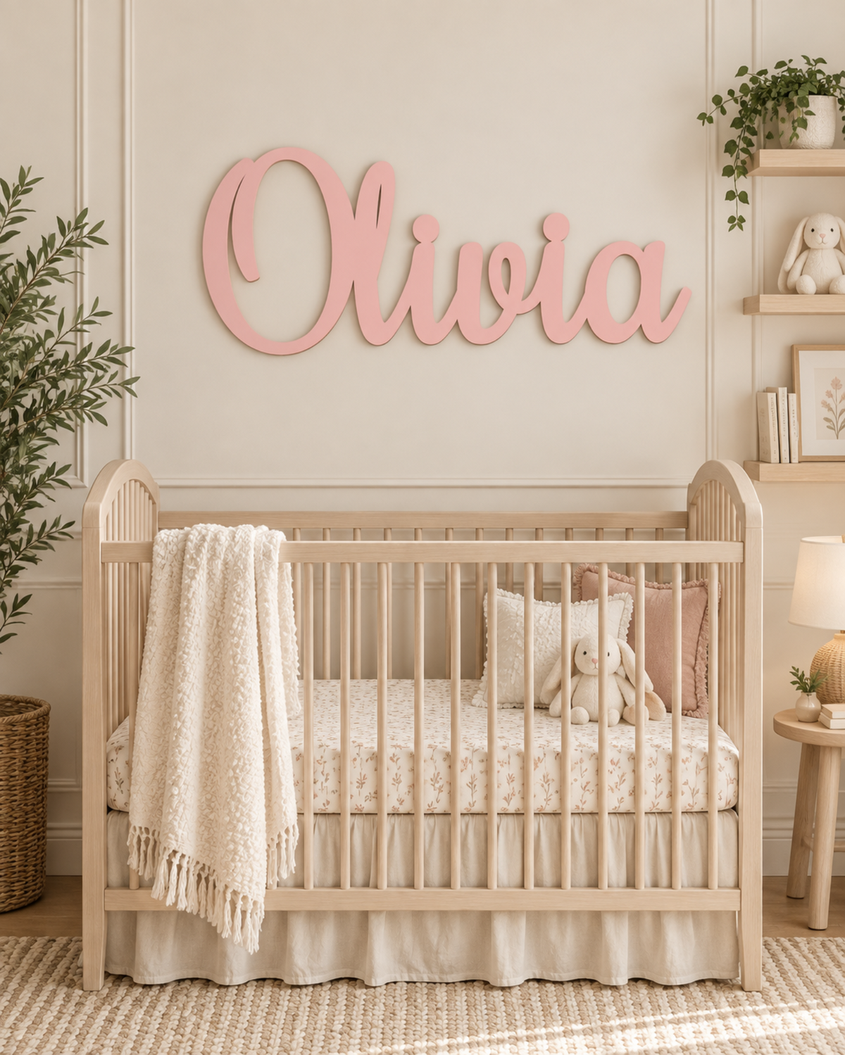 Wooden Name Sign